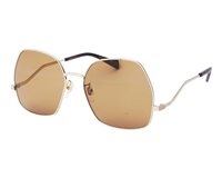 Monture de lunettes Gucci Femme GG0972S002 GOLD GOLD BROWN60 - GG0972S002 GOLD GOLD BROWN60